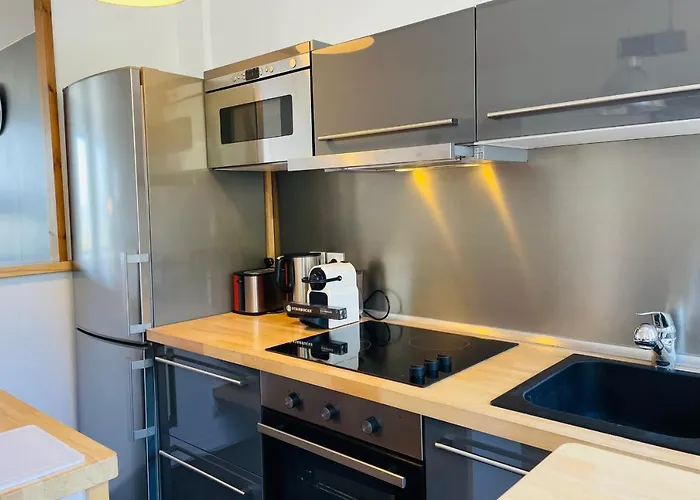 Vue Baie De Seine - Parking - Pont De Normandie 아파트