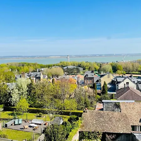 Appartement Vue Baie De Seine - Parking - Pont De Normandie *