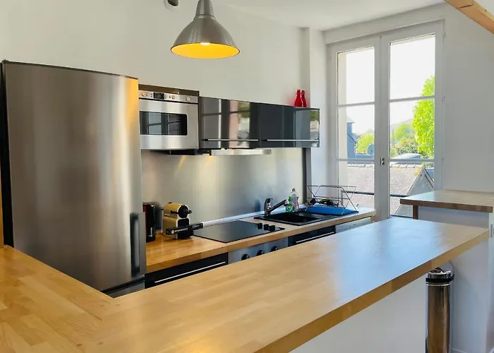 Vue Baie De Seine - Parking - Pont De Normandie *